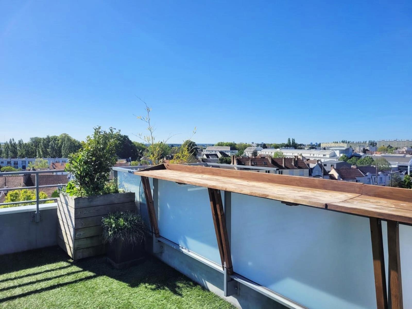 Le Nid : Rooftop Moderne Surplombant La Ville Nantes Exterior photo